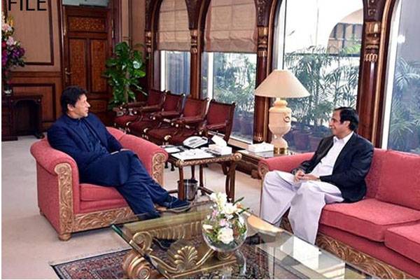 pervaiz elahi speaker pb assembly and imran khan PM