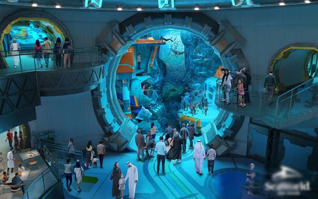 world largest aquarium open in abu dhabi