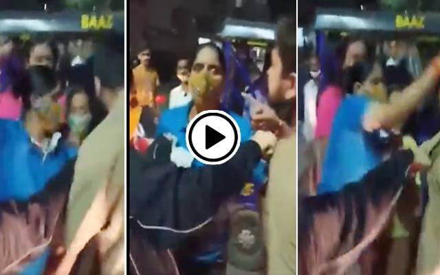 Women beat Cab Driver
