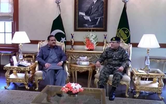 CM Punjab with DG Rangers
