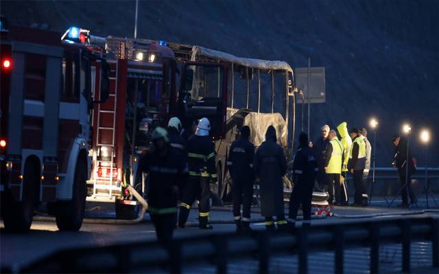 Bulgaria bus crash kills at least 45 people