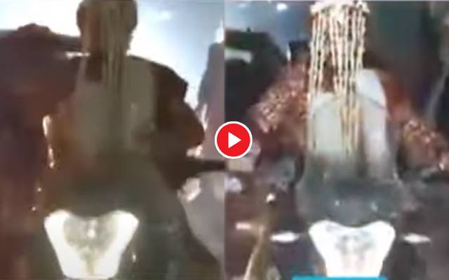 Groom bike video viral