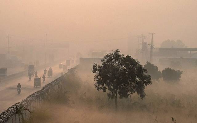 smog in lahore today
