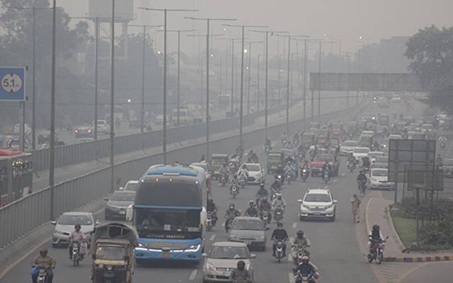 smog in lahore today