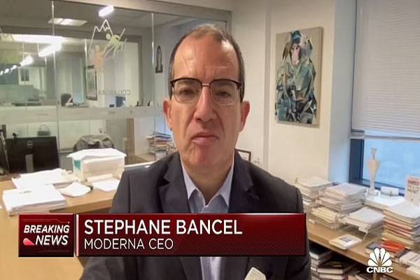 bansal ceo moderna warns vaccine less effective against omichron