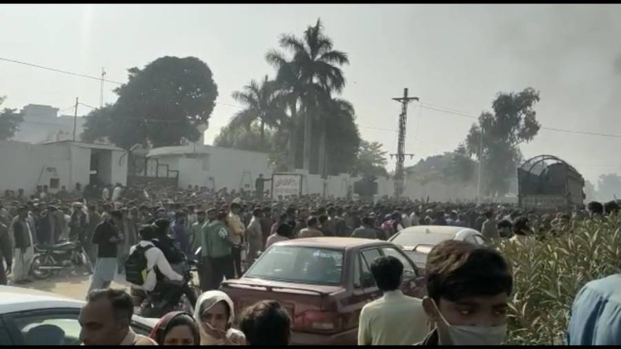 سیالکوٹ میں ہجوم کے ہاتھوں غیر ملکی کی ہلاکت، وزیراعلی کا نوٹس