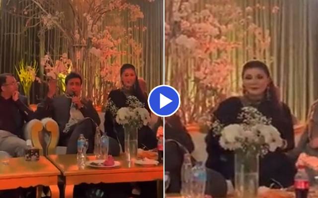 Maryam Nawaz singing