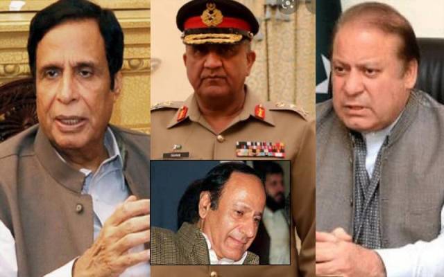 نواز شریف اورآرمی چیف کا چودھری پرویز الٰہی کو ٹیلی فون، چودھری شجاعت کی خیریت دریافت کی 