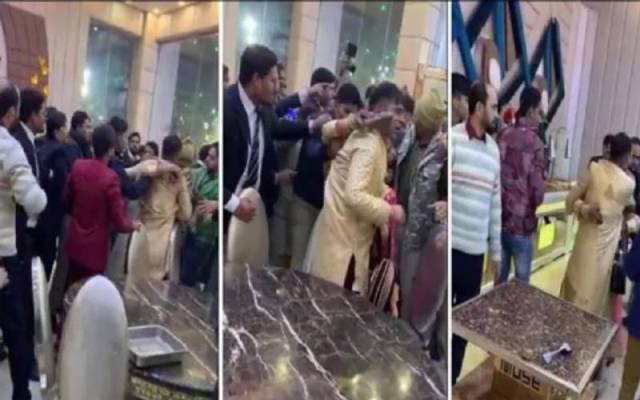 جہیزمیں لاکھوں روپے کامطالبہ ،دلہے کی خوب دھلائی ۔۔ویڈیووائرل 