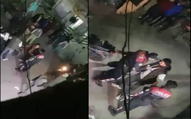 ڈولفن فورس کے اہلکاروں کاشہریوں پرتشدد۔۔ویڈیووائرل