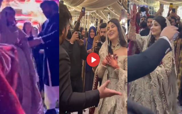 اریبہ حبیب کا شادی میں شوہر کے ہمراہ دلکش ڈانس، ویڈیو کی دھوم