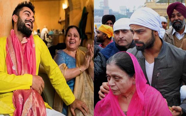 Virat Kohli and His lovely Mother