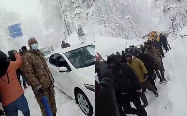 people stuck in murree
