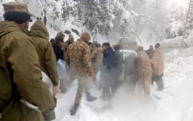 Murree Rescue Operation Pak Army Operation