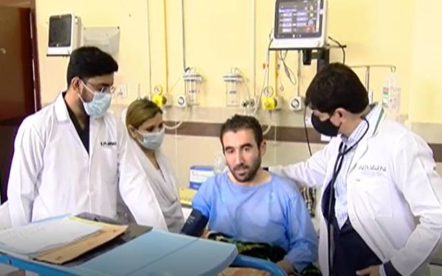 Afghan Patient surgery in Lahore