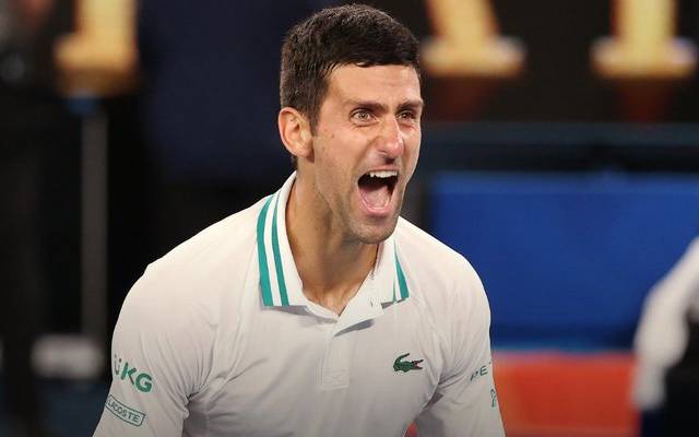 World number 1 Novak Djokovic