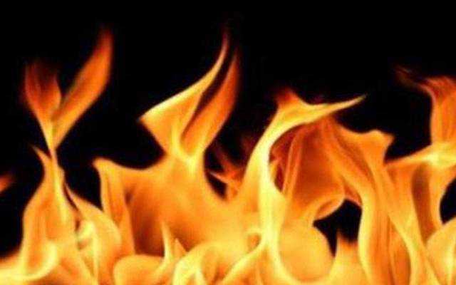 Suffocation due to fire