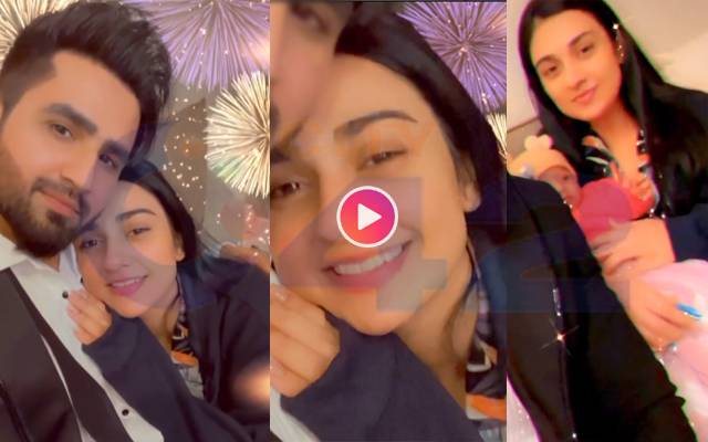 sara khan & falak video with daughter