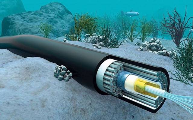 under sea swm4 internet cable