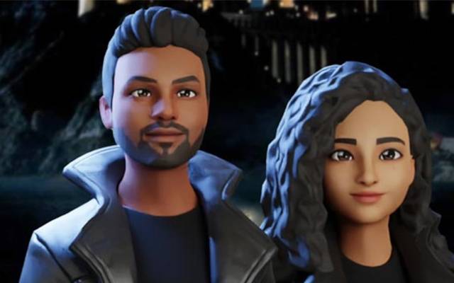 indian couple avatar on metaverse