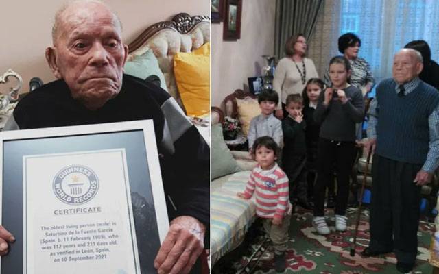 Saturnino,de,la,Fuente worlds oldest man