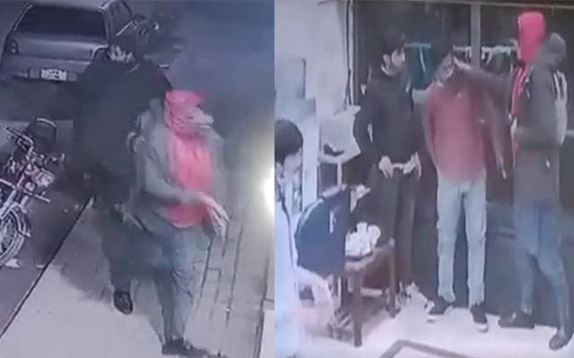 Dacoity in salon shop,