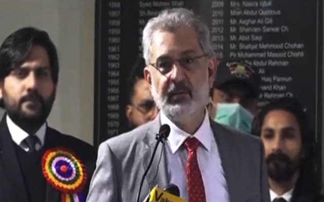 Justice Qazi Faez address in Lahore Court