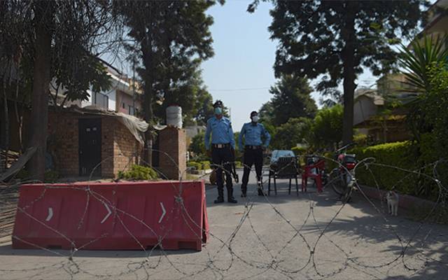 Islamabad Streets are sealed