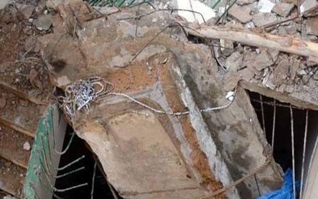 Roof collapsed file photo 