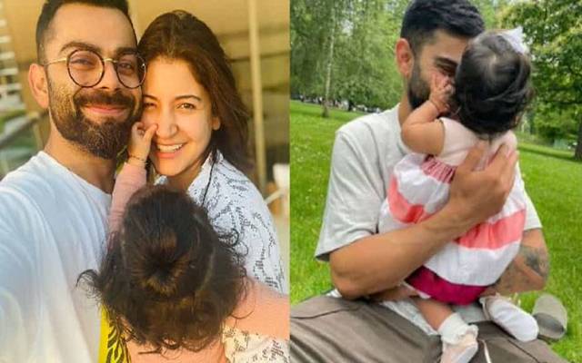 بیٹی کی تصاویر وائرل، ویرات اور انوشکا کا بیان آگیا