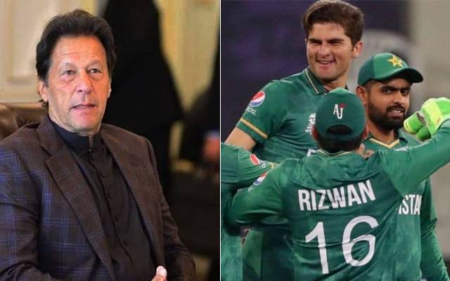 وزیر اعظم عمران خان کا بابر ، شاہین اور رضوان کے نام پیغام 