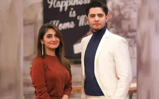 Hiba Bukhari and Arez Ahmed were joined by family