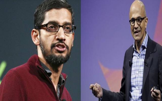 مودی سرکار کا گوگل اور مائیکرو سافٹ کے بھارتی سی ای اوز کیلئے بڑا اعلان 
