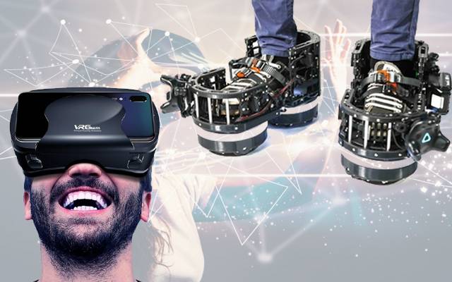 VR shoes introduced after VR glasses