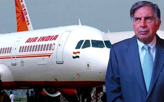 ratan tata & air india plane