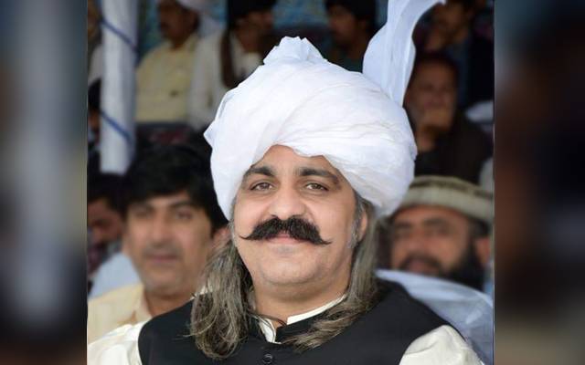 Ali Amin Gandapur With PTI workers