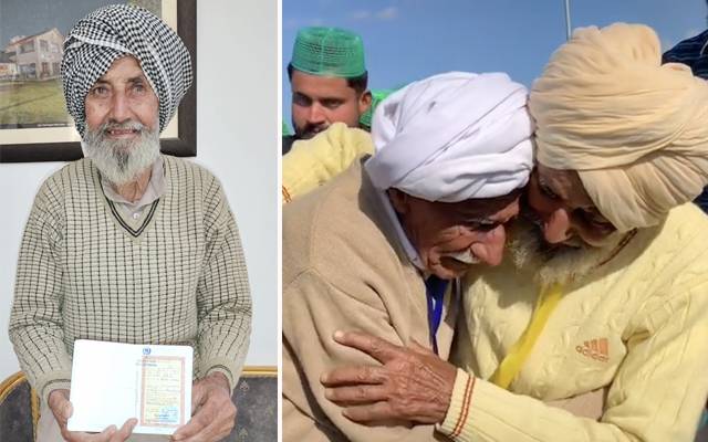 visa issued to Kartarpur corridor reunited two elderly brothers