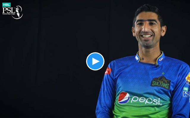 سٹار بولر شاہنواز دھانی کی گانا گاتے ویڈیو وائرل