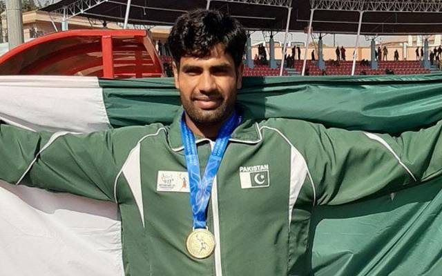 LHR Athlete Arshad Nadeem fan of cricket