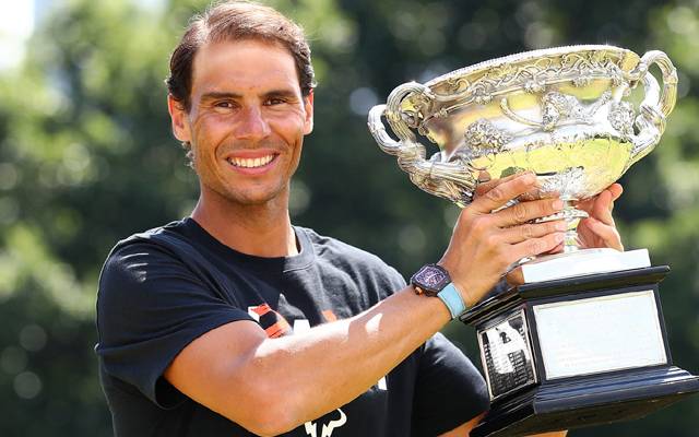 rafaeal nadal 21 time grand salam champion