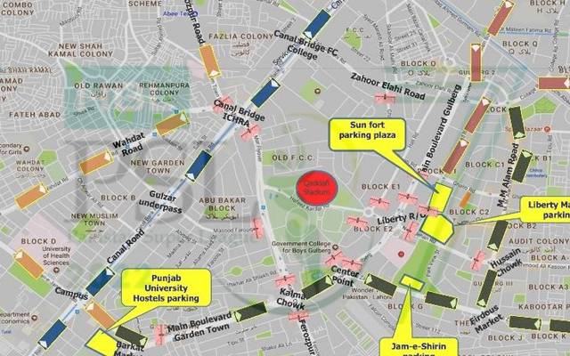 PSL7 traffic plan For Lahore Matches