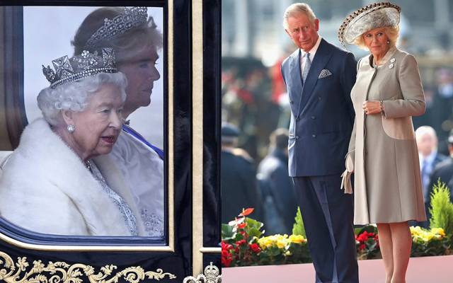 Queen Elizabeth and Camilla