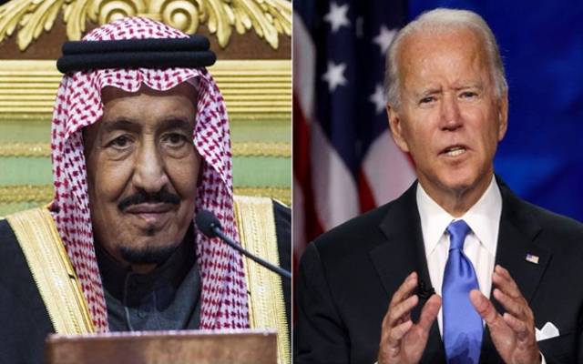 جوبائیڈن کا سعودی فرمانروا سلمان بن عبدالعزیز کو فون، بڑی یقین دہانی