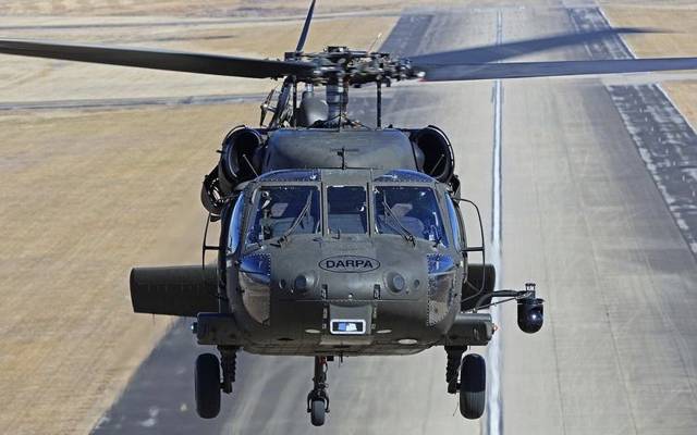Black Hawk Helicopter without pilot