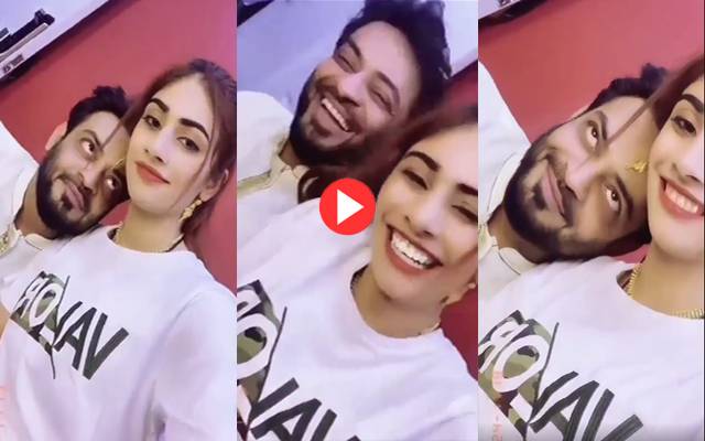 Amir Liaqat and Syeda Dania Shah