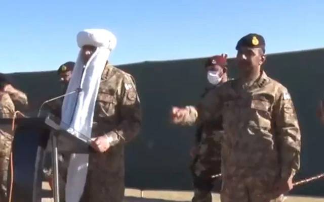 آرمی چیف کا پنجگور کا دورہ، مقامی عمائدین کو ہرممکن تعاون کی یقین دہانی