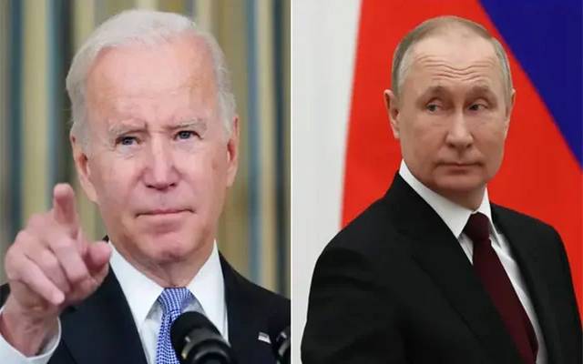 روس یوکرین کشیدگی، امریکی صدر اور روسی ہم منصب میں ٹیلیفونک رابطہ 