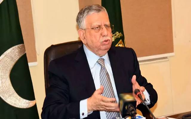 Shaukat Tareen in anger