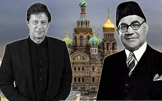 Liaqat Ali Khan with Imran Khan