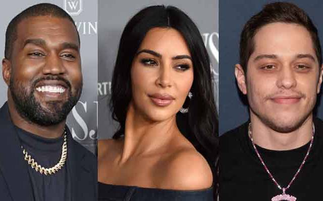 canye west ,Kim Kardash,pete davidsonian love birds of hollywood